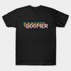 T-shirt Noir Imprimé Homme Boomer Papier de Transfert Sans Découpe Impression Coton Tshirt