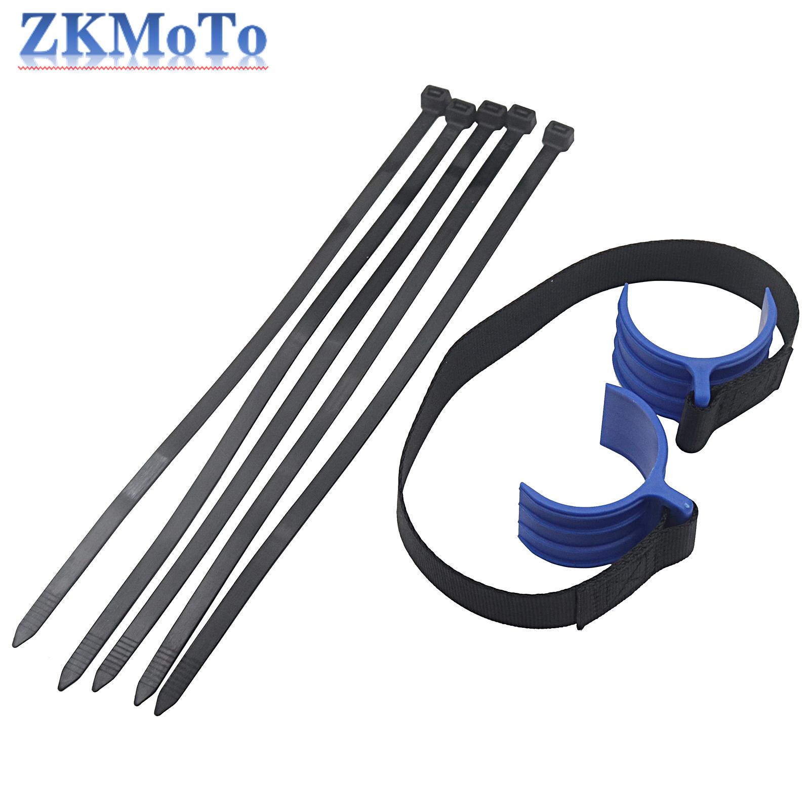 Front Rear Holding Strap Lifting Handle For KTM Husqvarna Suzuki Kawasaki Suzuki Yamaha Honda CR125 CR250 CRF250R CRF450R Parts Front Blue