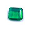 44.05 Carat Green Moldavite Emerald Shape Lab Created Certified Gemstone SN396