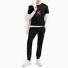 Emporio Armani SS25 Snake Year Limited Edition Snake Embroidery Fitted Short Sleeve Round Neck T-Shirt Men tops Black EM001702-AF10017-UC001