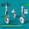Reskit 1/35 scale CH-54A Tarhe Landing Gear (Parked, Fully Loaded) (for ICM) Plastic Model Kit Parts RSKU35-0076 (Airplane)