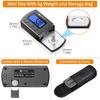 Neoteck Digital Turntable Stylus Force Gauge 0.01g/5.00g with Blue LCD Backlight Turntable Stylus Pressure Gauge with 5g Weight & Leather Case