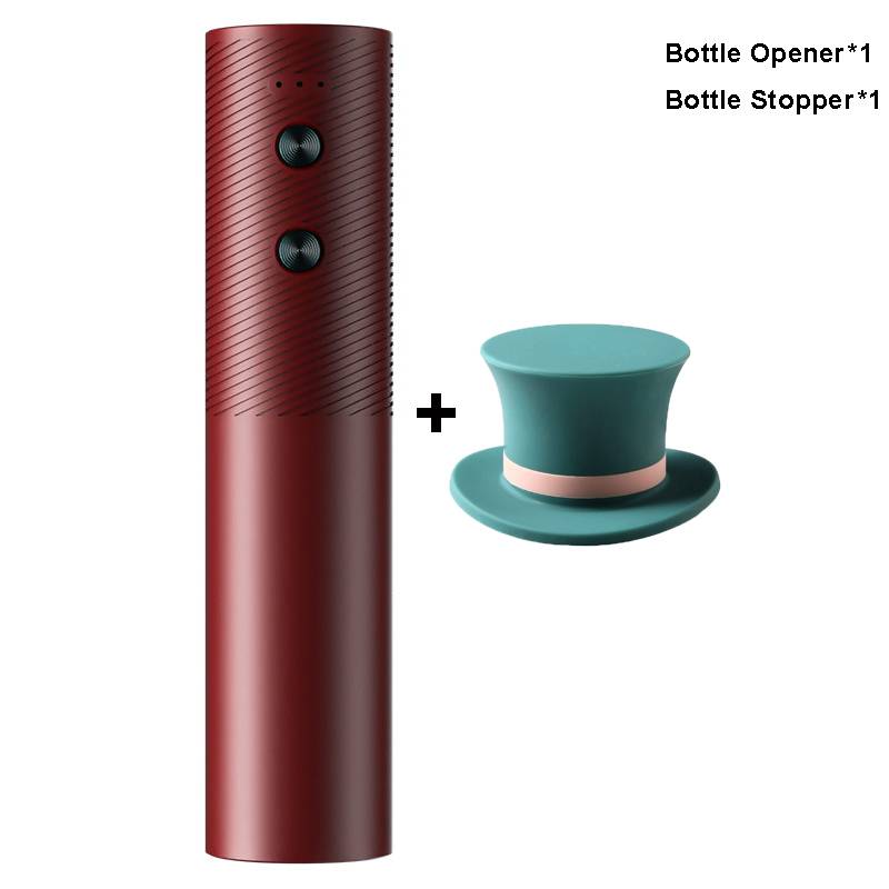 Elektrický otvírák na víno Automatický vývrtka na víno Snadno přenosný Dobíjecí otvírák na víno Jednoklikové tlačítko Kuchyňské produkty