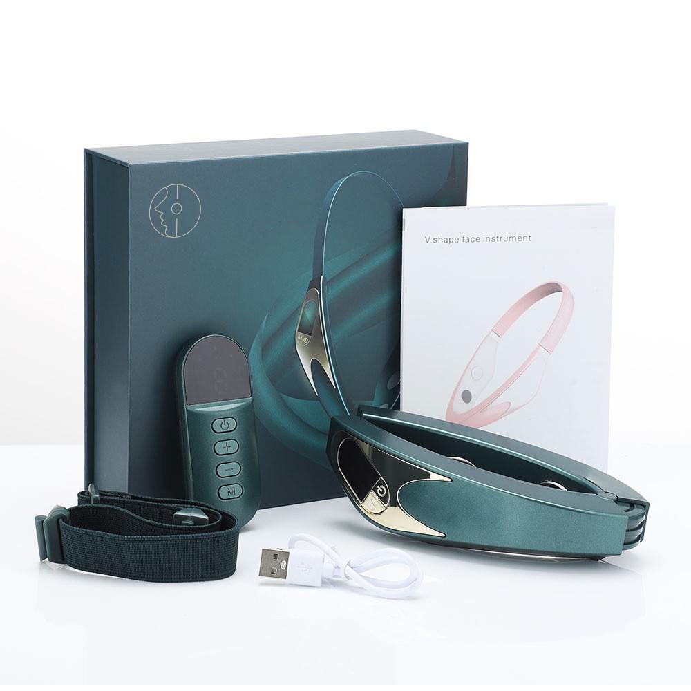 EMS Remote Control Face Slimming and Lifting Massager with Microcurrent Firming Technology