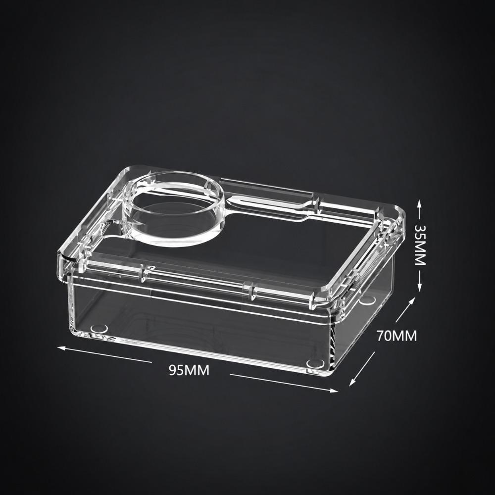 Non-Toxic Pet Feeding Bowls Easy Clean Reptile Feeder Dish Habitat Accessories