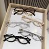 Trendy Oval Frame Reading Glasses for Women Anti-blue Light Reading Eyewear Presbyopia Glasses Unisex Vintage Eyeglasses UV400