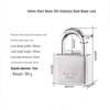 Lixin 304 Stainless Steel Padlock