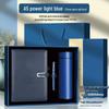 A5 Multi-Function Notebook Gift Set with USB & Wireless Charger - Customizable Logo Option