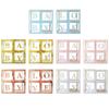 Baby Boxes with Letters for Baby Shower Wedding Birthday Party Decoration 4pcs/set Clear Box Set for Kid Boys Girls Gift