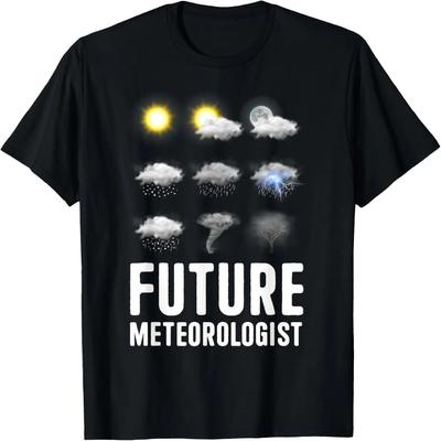 Funny Meteorology Weather Forecast Kids Future Meteorologist T-Shirt