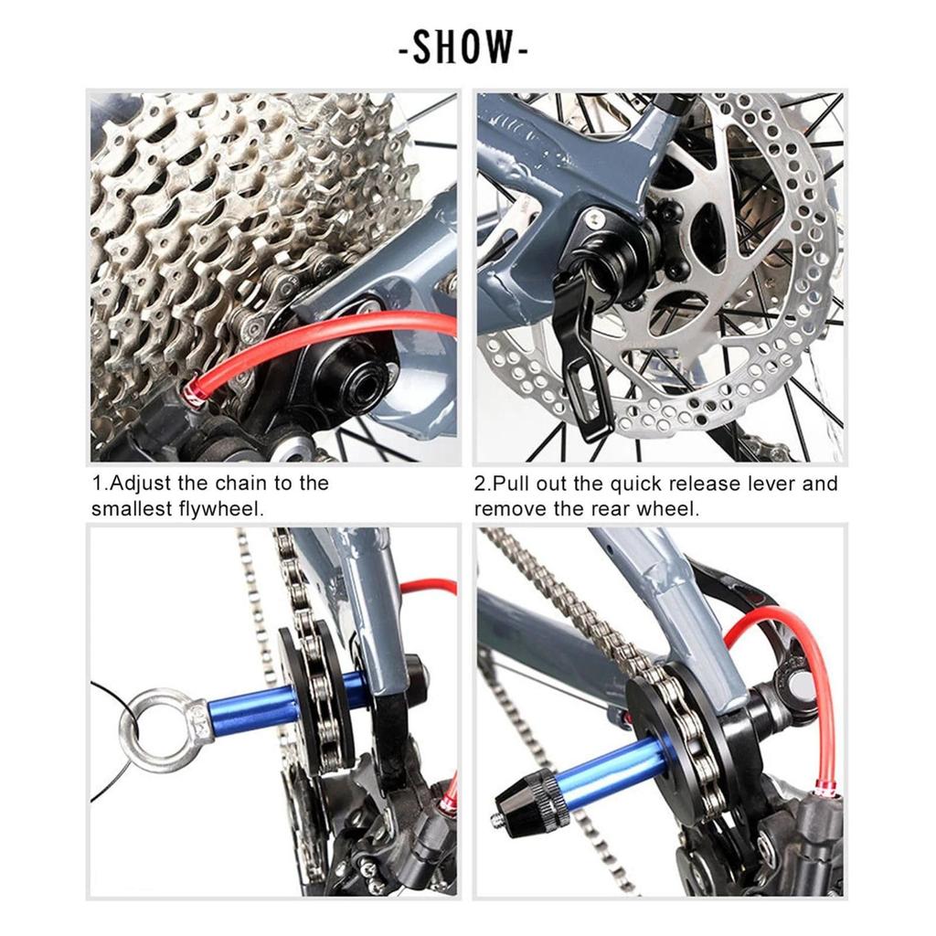 geneX Bicycle Chain Keeper 12mm For Thru Axle Disc Brake