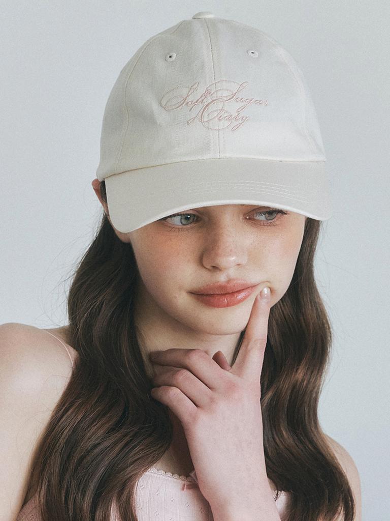 Aengbeulogseu Soft Sugar Heart Ball Cap_3 Colors