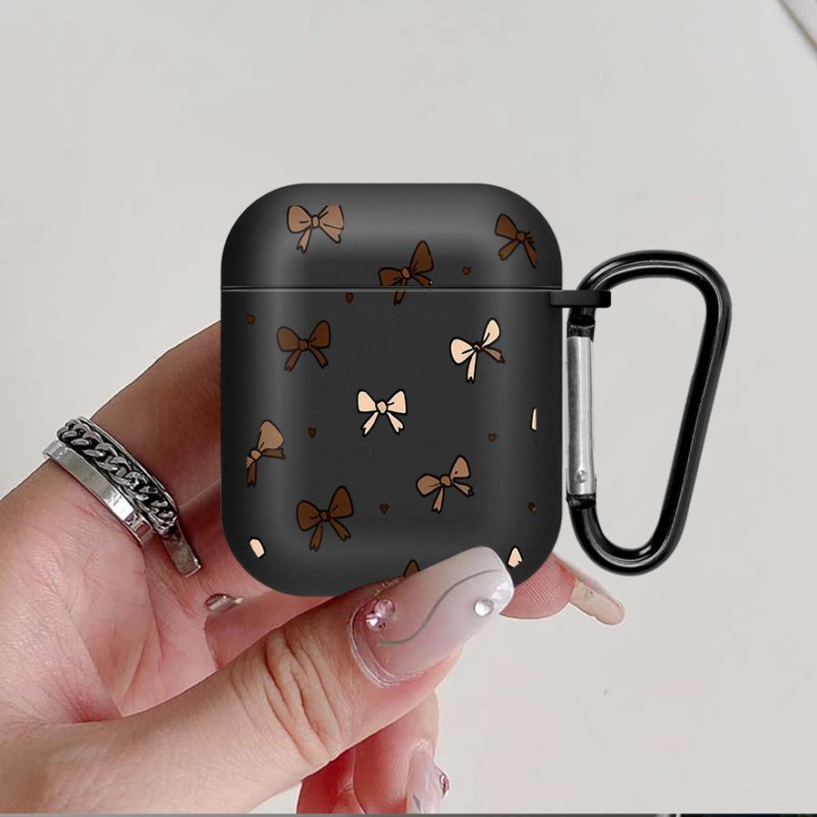 Earphone Cases Cover Case For Airpods Pro2 Pro 3 4 2 Pro3 1 Retro Bow Tie