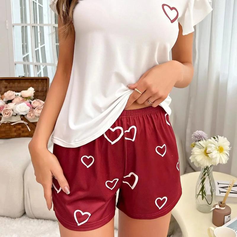 Pajama Suit for Women Woman Pyjamas Set Sexy Women Summer Nightgown Set Women's Home Suit Shorts Pajamas Sleepwear Pants Ladies