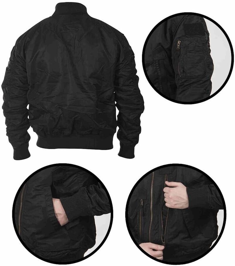 Winter Jacket Mil Tec Fliegerjacke Generation II Black
