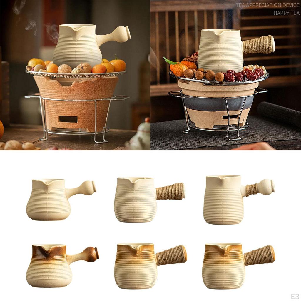 Ceramic Teapot with Tea Maker Kettle for Hotel Household Hiking Lovers Gift Restaurant