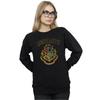 Harry Potter Womens/Ladies Varsity Style Crest Sweatshirt