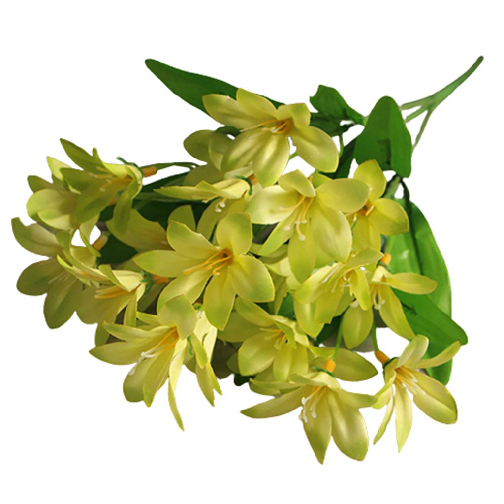 H&B Store Lovely Artificial Mini Flower Bouquet Home Wedding Decor 24 Flowers On 1 Piece