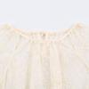 European and American Style, New Women's Clothing, Foreign Style, Fashionable Style, Temperament Lace Crew Neck Long-sleeved Top