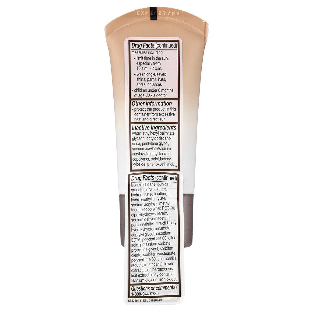 Maybelline Dream BB Fresh, Skin Hydrating Beauty Balm, SPF 30, 120 Medium Sheet Tint, 30ml (1 fl oz)