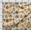 Soimoi Leaves Print,  Cotton Cambric, Quilting Fabric Sold by The Yard 42 Inch Wide, Medium Weight Cotton Fabric,