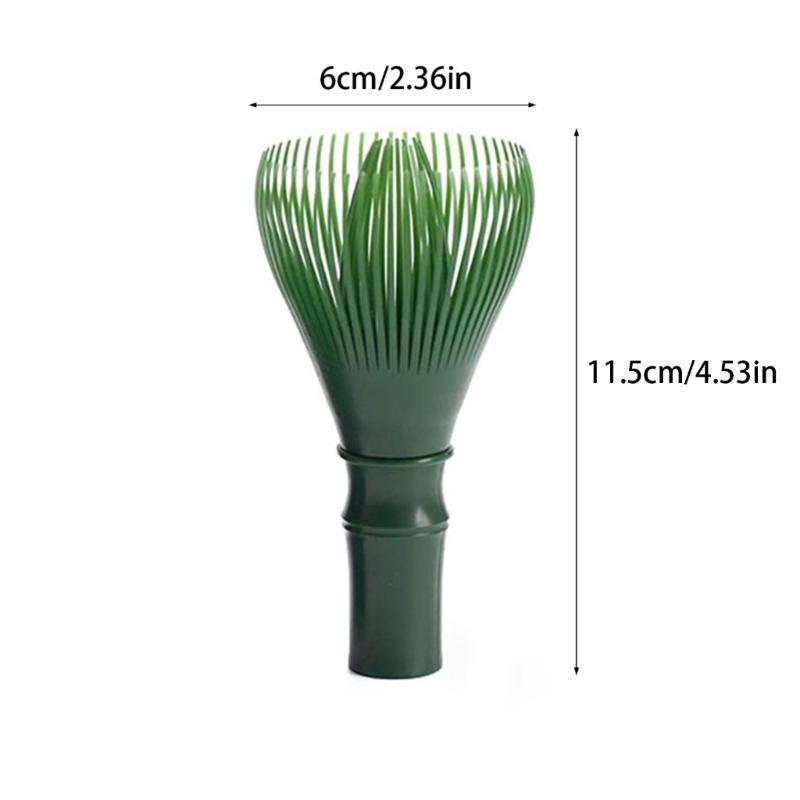 Plastic Matcha Stirrer Whisk Easy to Clean Teas Frother Mixing Tool For Powder Drink Preparation Home Office Travel Use