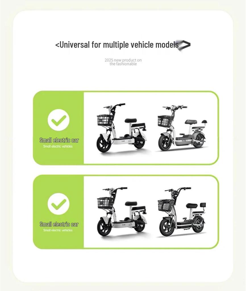 Electric Scooter Windshield Waterproof Sun & Rain Cover with Tempered Film