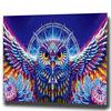 HUACAN DIY 5D Diamond Embroidery owl Diamond Mosaic Pattern Diamond Painting Cross Stitch Sticker