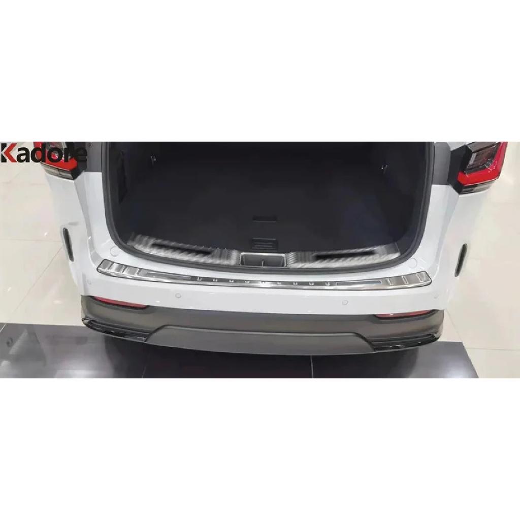 For Lexus NX 250 350 350H 450H -2024 2025 Steel Car Rear Trunk Bumper Cover Trim Tailgate Door Sill Plate Guard Accessories
