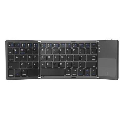 Tri-fold Bluetooth Keyboard with Touchpad