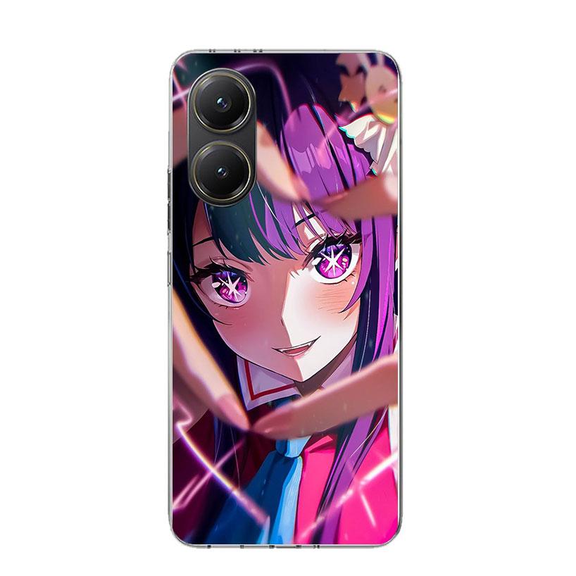 Oshi No Ko Phone Case For Xiaomi Poco X7 X6 X5 Pro F7 Ultra Redmi 15C 15 13 13C 12 12C 10 10A 10C 9 9A 9C 9T Cover Poco X7 X6 X5