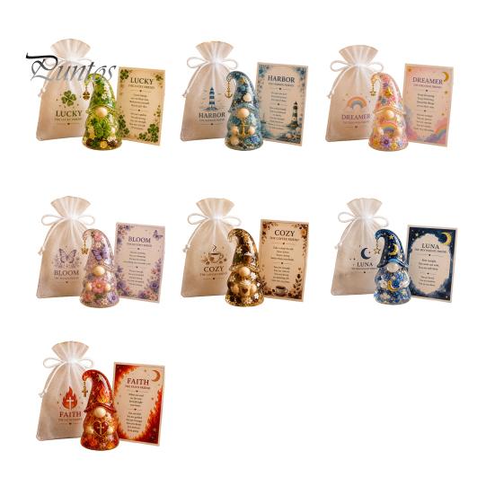 Gnome Statue Emotional Support Pocket Gift, Encouragement Figurine for Desk Decor, Motivational Keepsake Friends, Positive Energy And Luck Charm