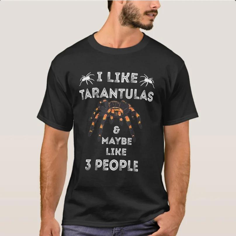 

Funny Spider Lover Tarantula Arachnids TShirt New 100 Cotton ONeck Summer Short Sleeve Casual Mens Tshirt Size S3XL S