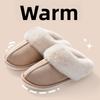 Cotton Slippers for Indoor, Home, and Outdoor Wear. Plush Warm, Thick Soled, Non Slip Cotton Shoes for Men, Floor Slippers