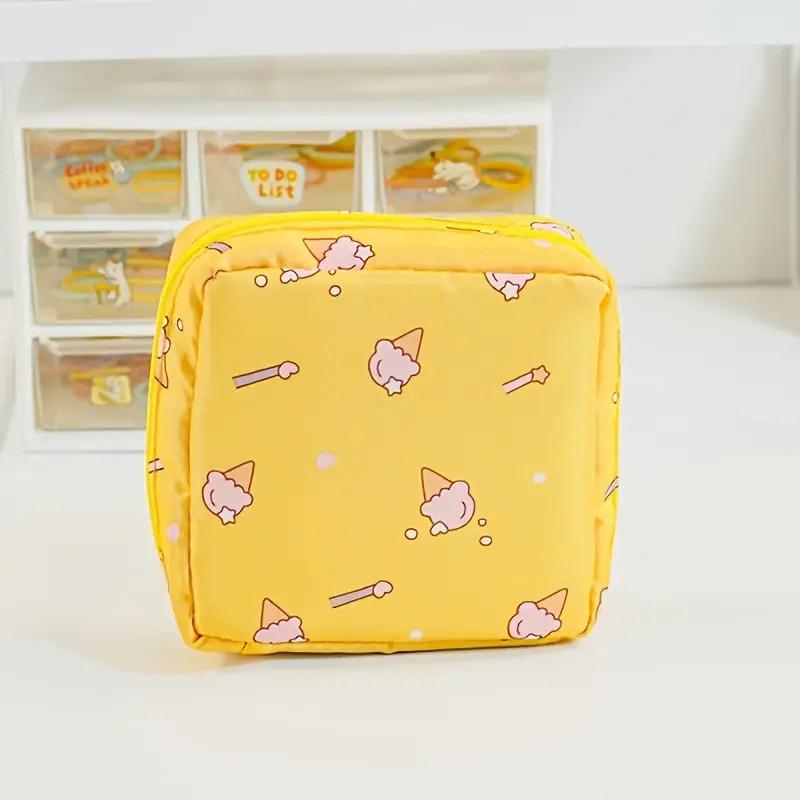 Sanitary Napkin Storage Bag Travel Cosmetic Bag Waterproof Toiletries Storage Bag High Quality Ladies Essential Bathroom Hook To