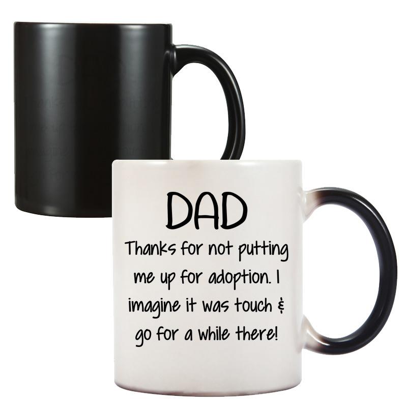 Vatertag Keramik Kaffeetasse Wasserbecher Temperaturwechseltasse