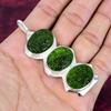 Moldavite Pendant, 925 Solid Sterling Silver Jewelry, Gemstone Pendant, Gift For Her Handmade Dainty Jewelry