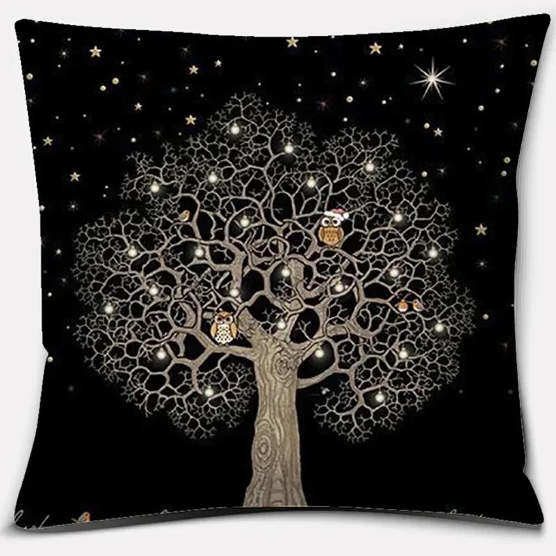 Animal Elephant Collection Home Decor Poszewka na poduszkę Kwadratowa poszewka na poduszkę Wystrój domowego biura