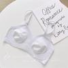 Original cool underwear women's big breasts show small breasts summer ultra-thin bra seamless rabbit ears anti-sagging bra
