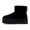 UGG Klasszikus Mini Platform Csizma Fekete Női Sneakerek 1134991-BLK