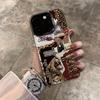 Leopard Lip Print Phone Case Suitable for iPhone 17 16 15 14 13 12 11 Pro/ Max /Plus Anti-fall and Shockproof Rear Cover