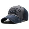 Distressed Vintage Trucker / Baseball Cap Cotton Men Women Adjustable Denim Hat
