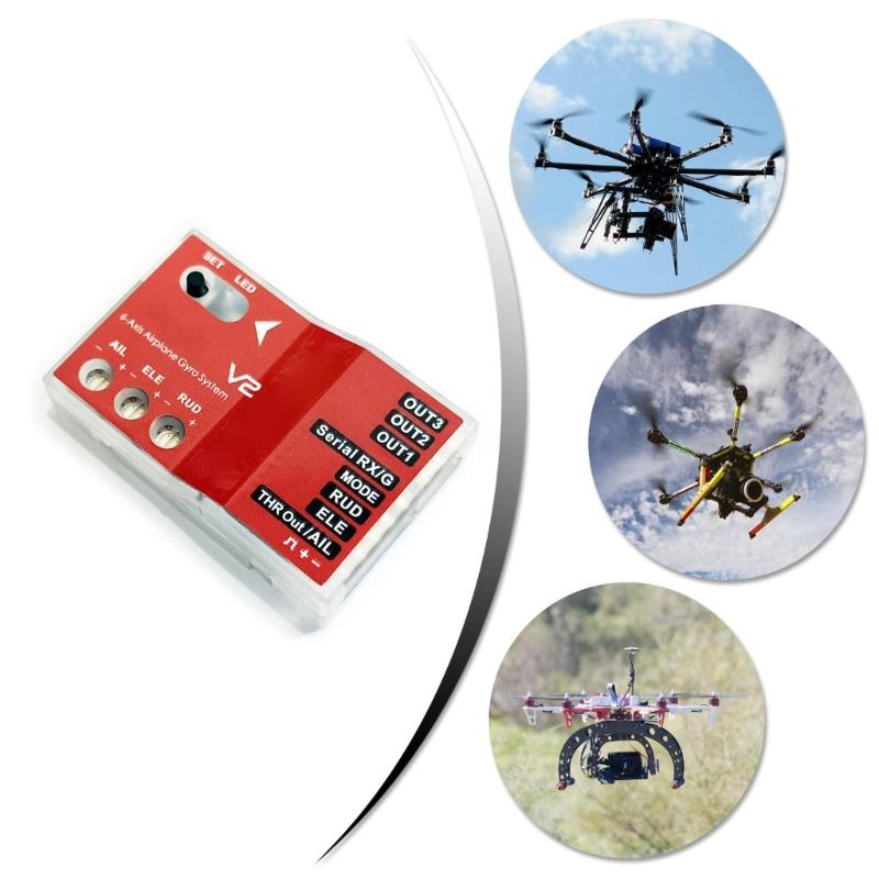 Precise Gyroscope Stabilizer A3 V2 6 Axised Flight Control Gyroscope Balancing Apparatus For Digital Receivers