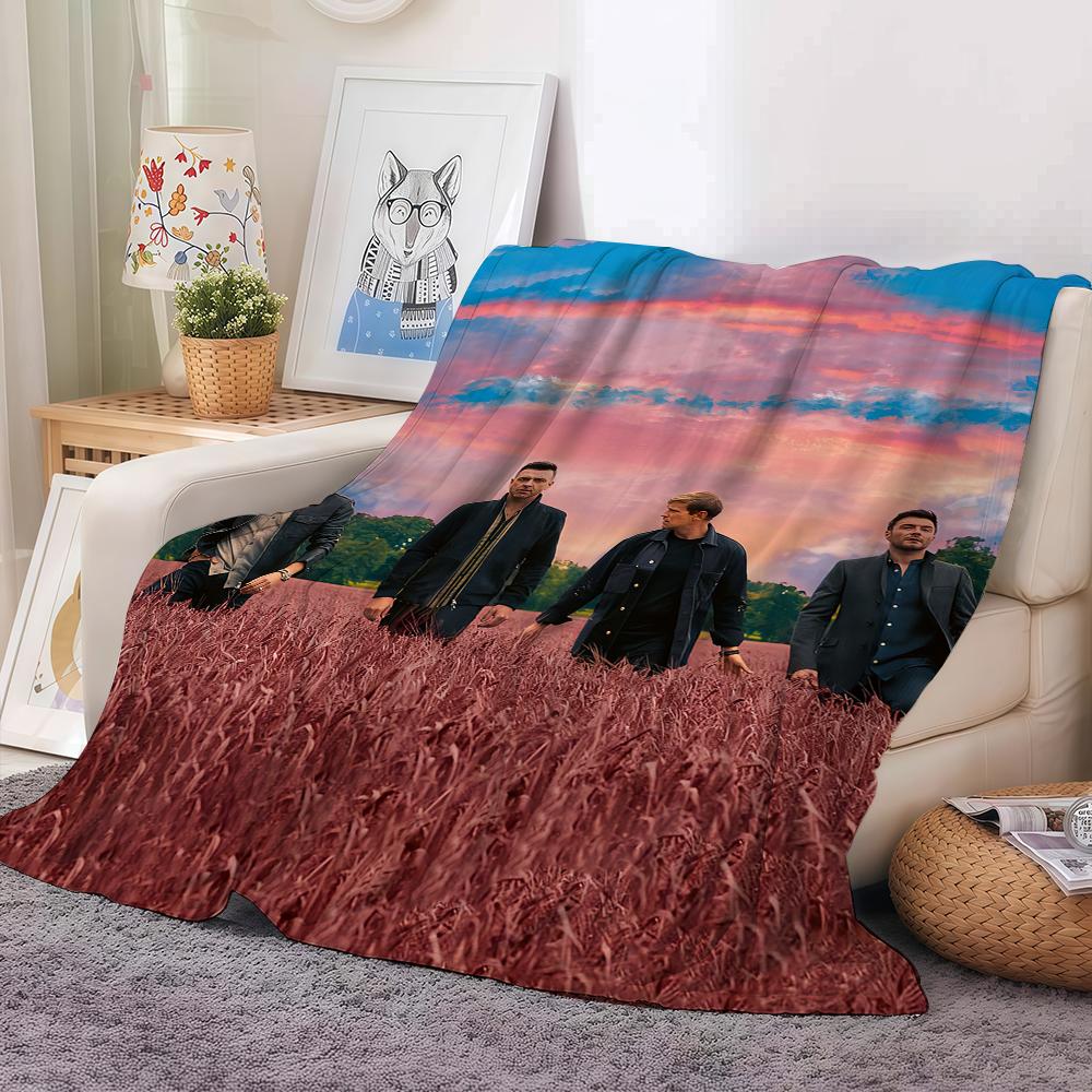 Band W Westlife S Teppe Mykt og Hudvennlig For Sofa Seng Lur Teppe Helår Dyne