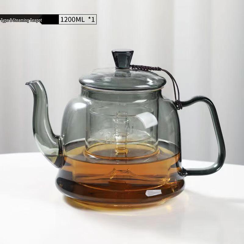 Yoshida Craft Borosilicate Glass Steaming Teapot