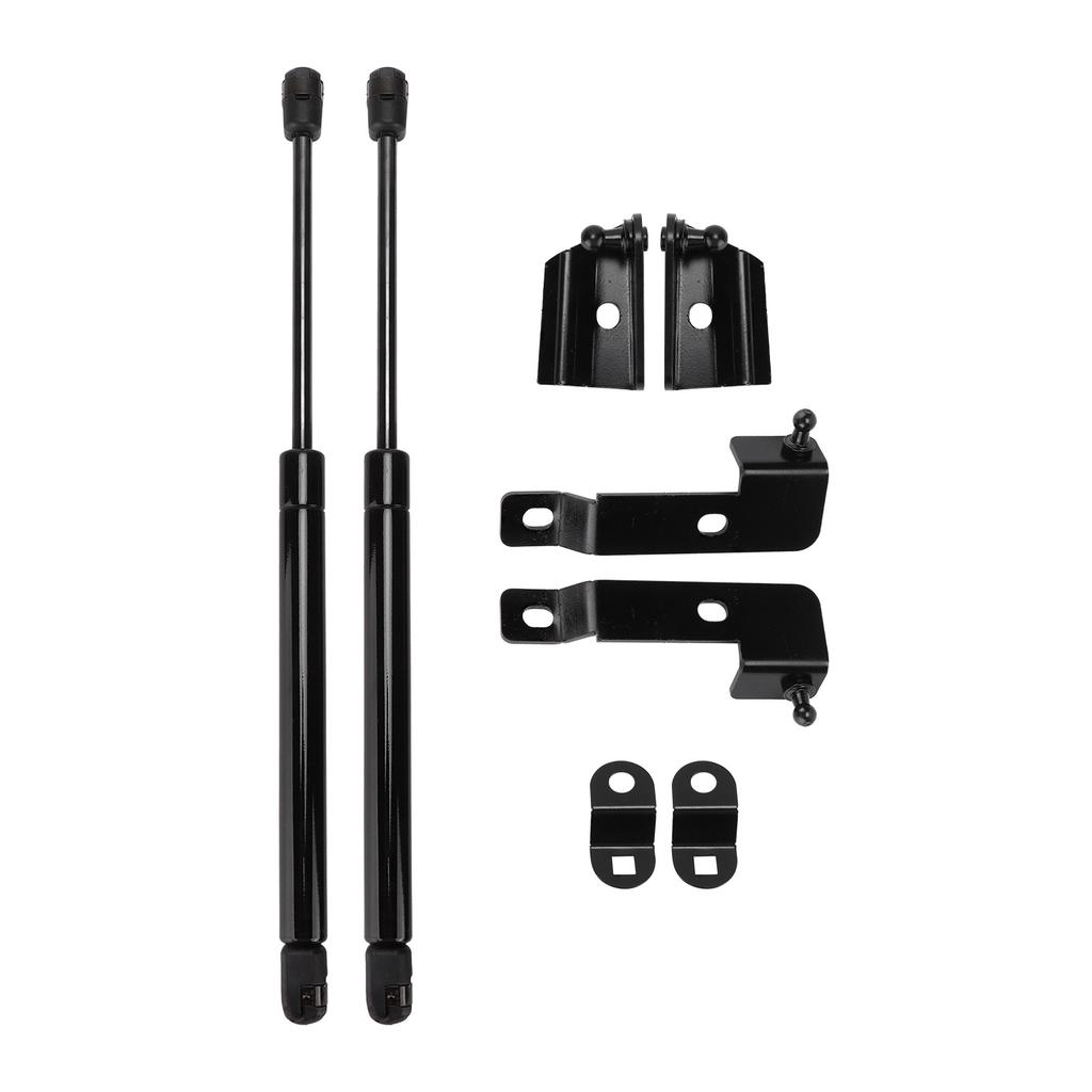 2pcs Engine Hood Gas Spring Strut Shock Absorber Support Rod Carbon Steel Replacement for Navara