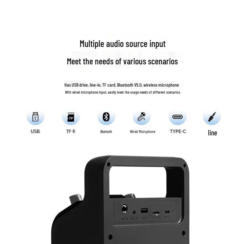 Edifier PP205 Portable Wireless Bluetooth Karaoke & Outdoor Speaker