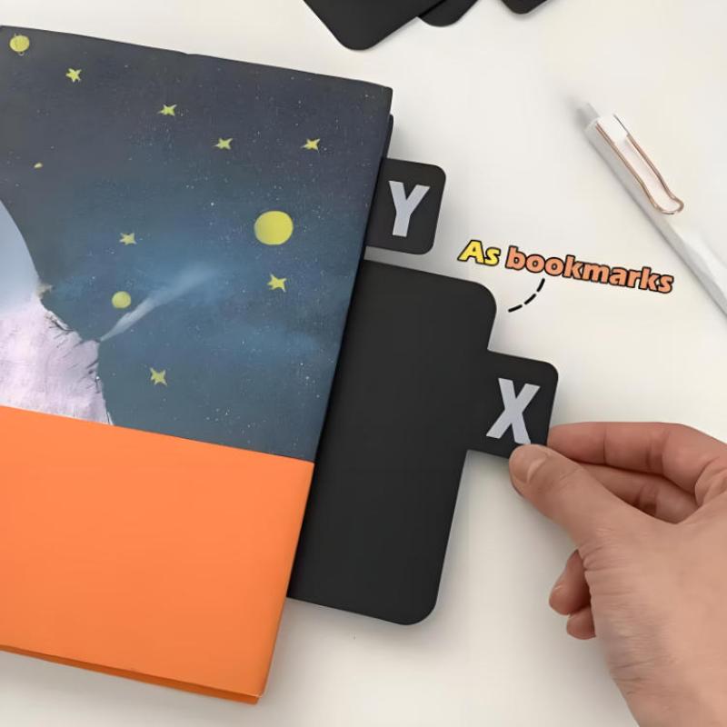 26 Pcs Cd/Dvd/Vinyl Record Organizer Dividers A-Z Alphabet File Storage Separator For Music Albums, Office, Home, Space-Saving