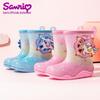 Sanrio Kids' Lightweight, Non-slip, Wear-resistant Cute Rain Boots for Girls and Toddlers