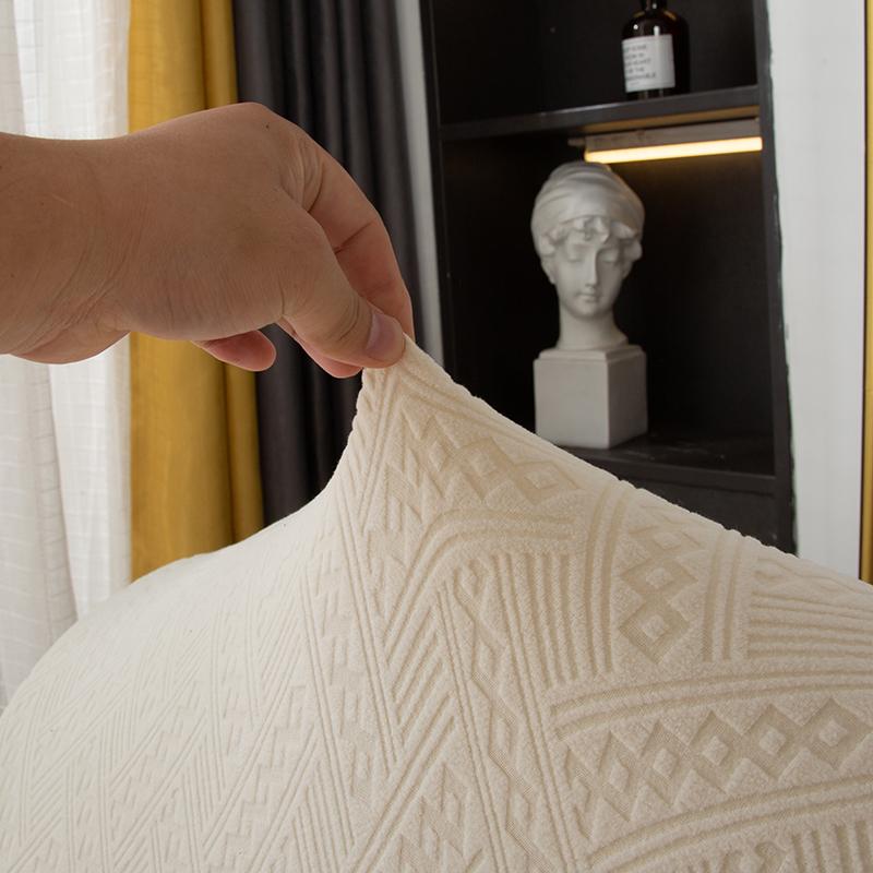 Sofabezug für Wohnzimmer Elastischer Dicker Jacquard Sofabezug für Sofa L-förmiges Ecksofa Bezug 1/2/3/4 Sitzer Sofabezug
